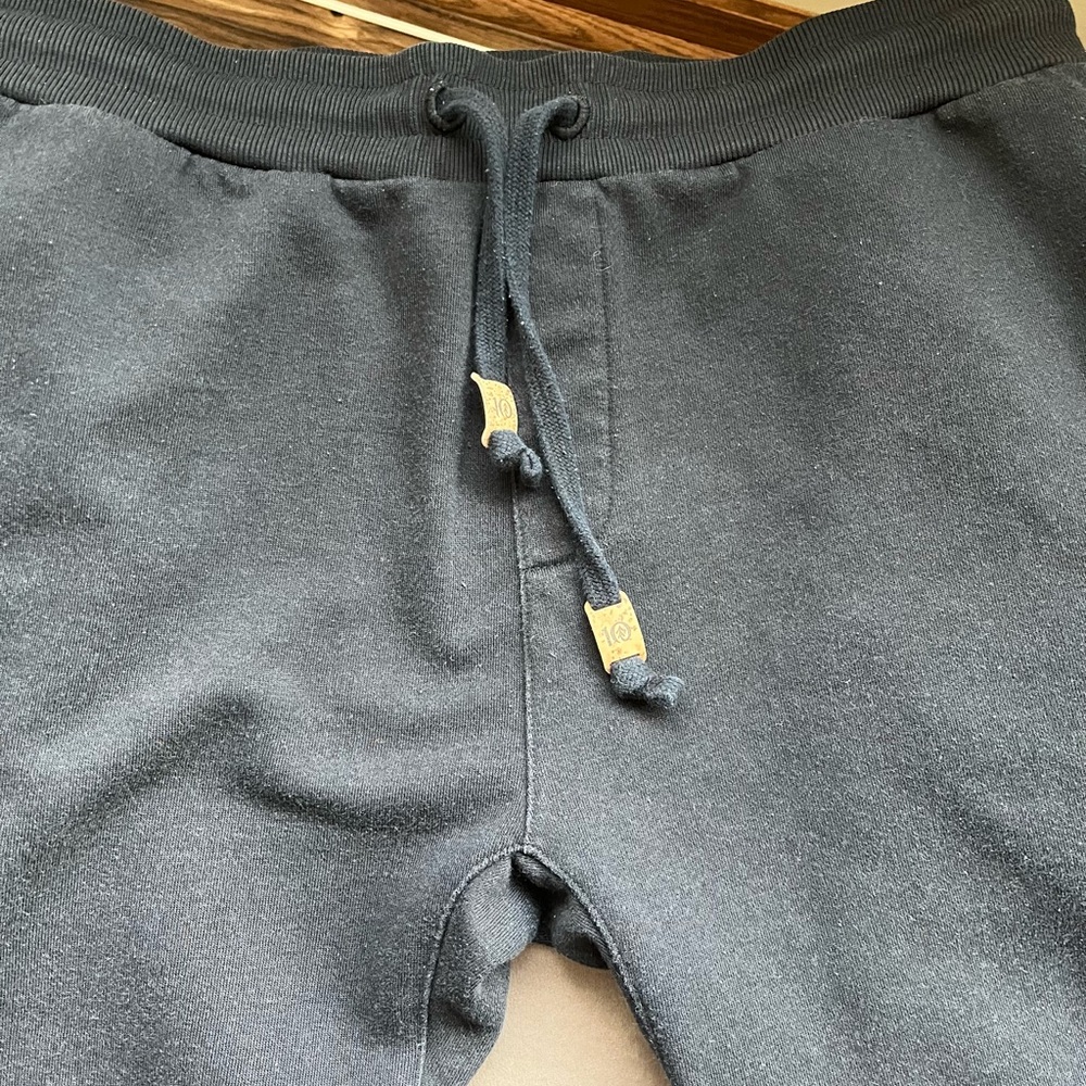 tentree Black Joggers with Drawstring